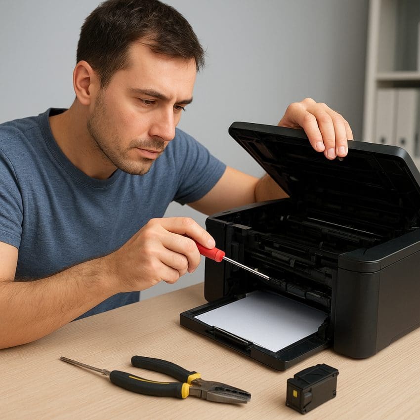 Naprawa drukarek domowych i biurowych – najczęstsze problemy