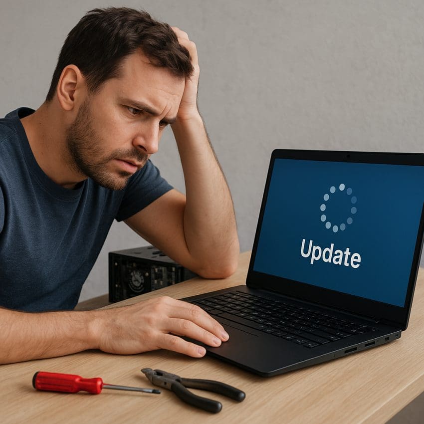 Naprawa komputera po aktualizacji systemu – co zrobić, gdy coś nie działa
